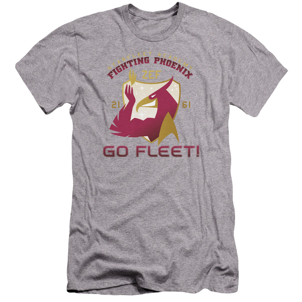 Star Trek - Fighting Phoenix-premuim Canvas Adult Slim Fit 30/1 - Athletic Heather