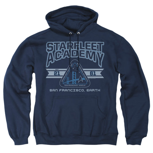 Star Trek - Starfleet Academy Earth - Adult Pull-over Hoodie - Navy