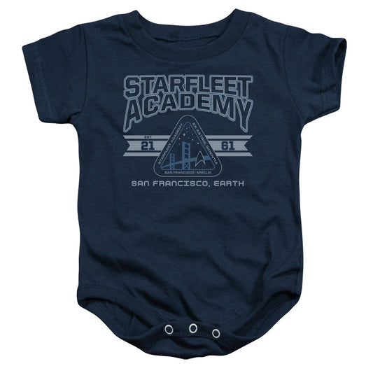 Star Trek - Starfleet Academy Earth-infant Snapsuit - Navy
