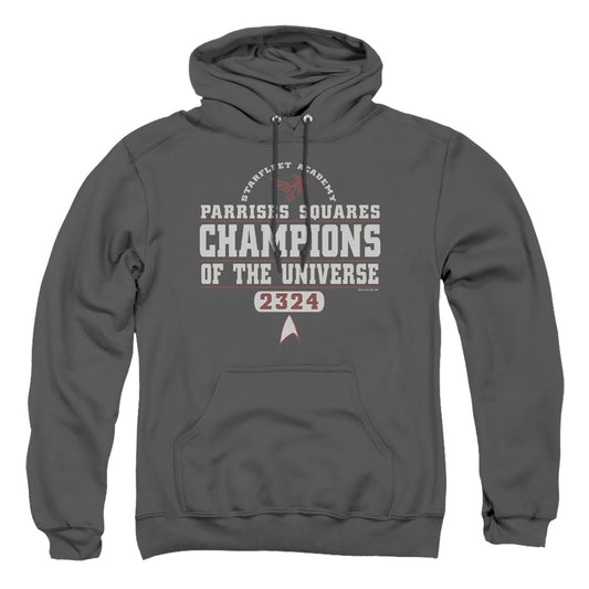 Star Trek - Champions - Adult Pull-over Hoodie - Charcoal
