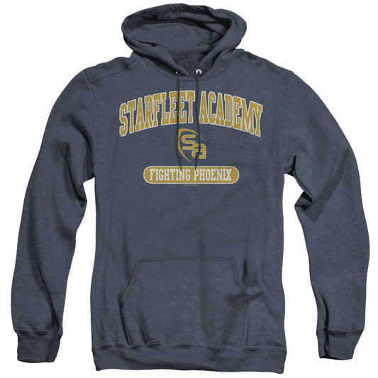 Star Trek - Fight - Adult Heather Hoodie - Navy