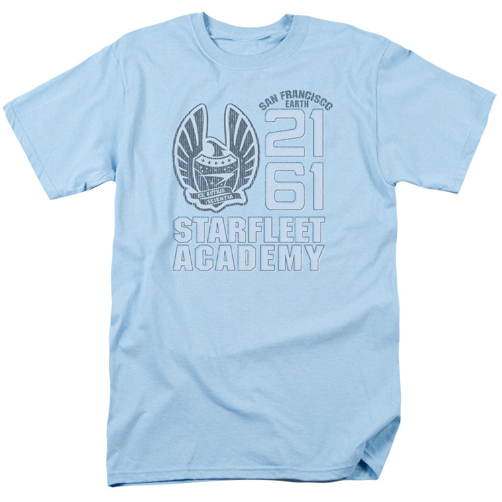 Star Trek - 2161 - Short Sleeve Adult 18/1 - Carolina Blue T-shirt
