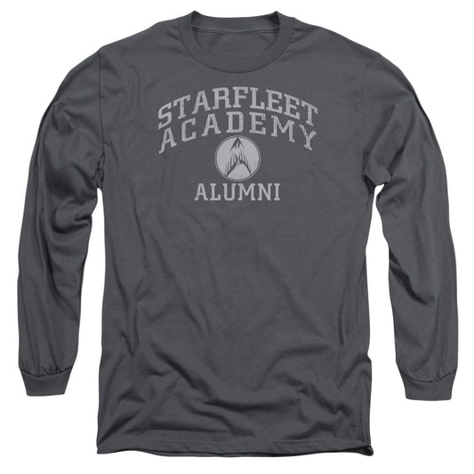 Star Trek - Alumni - Long Sleeve Adult 18/1 - Charcoal T-shirt