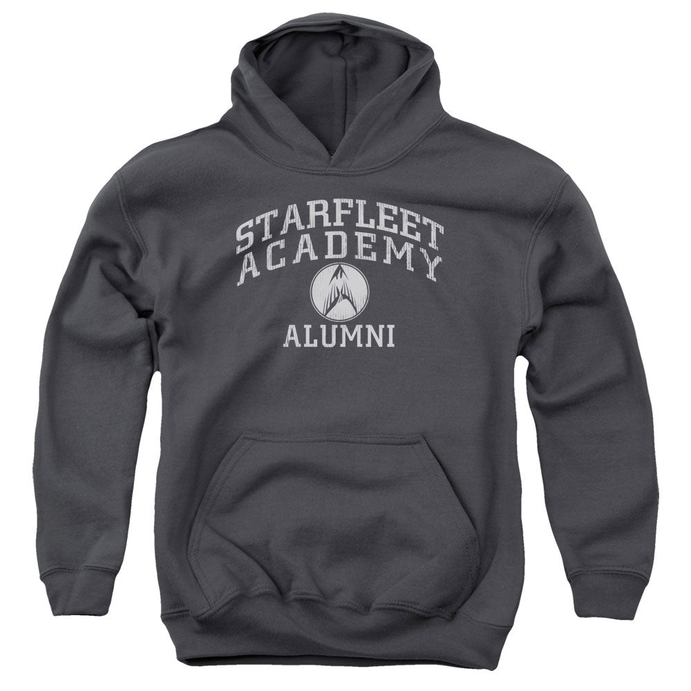 Star Trek - Alumni - Youth Pull-over Hoodie - Charcoal