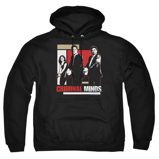 Criminal Minds - Guns Drawn - Adult Pull-over Hoodie - Black