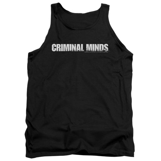 Criminal Minds - Logo - Adult Tank - Black