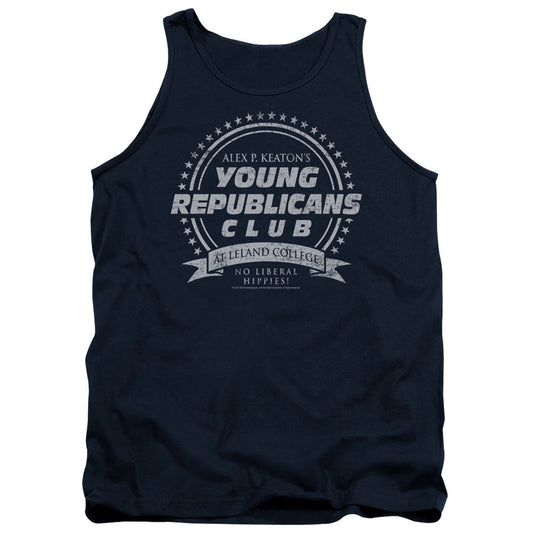 Family Ties Young Republicans Club - Adult Tank - Navy