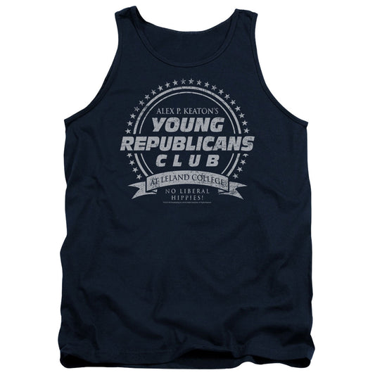 Family Ties - Young Republicans Club - Adult Tank - Navy