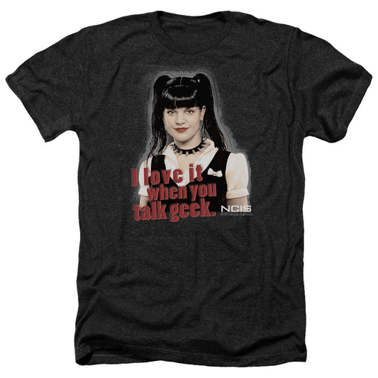 Ncis - Geek Talk - Adult Heather-black