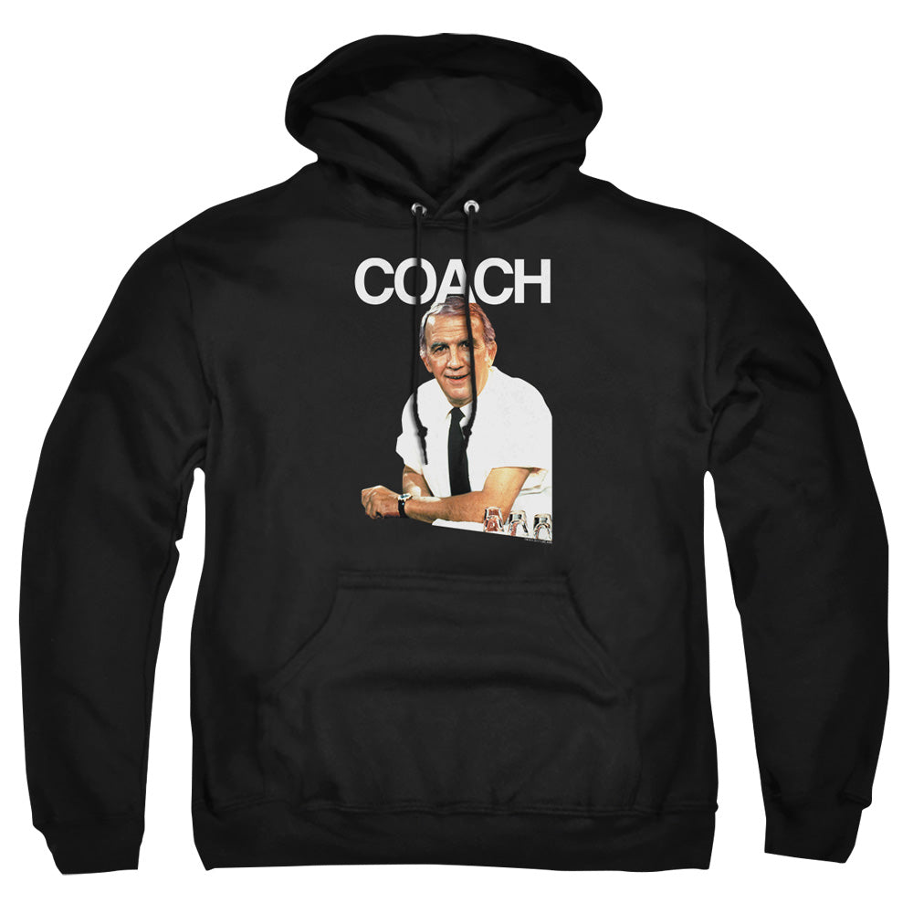 Cheers - Coach - Adult Pull-over Hoodie - Black