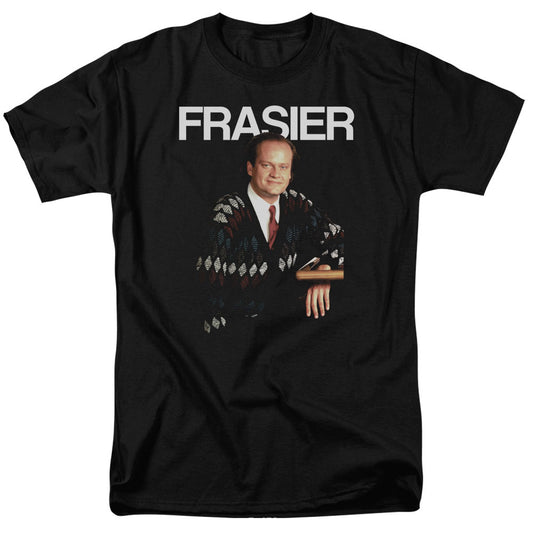 Cheers - Frasier - Short Sleeve Adult 18/1 - Black T-shirt