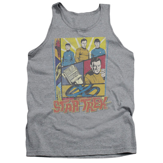 Star Trek Vintage Collage - Adult Tank - Athletic Heather