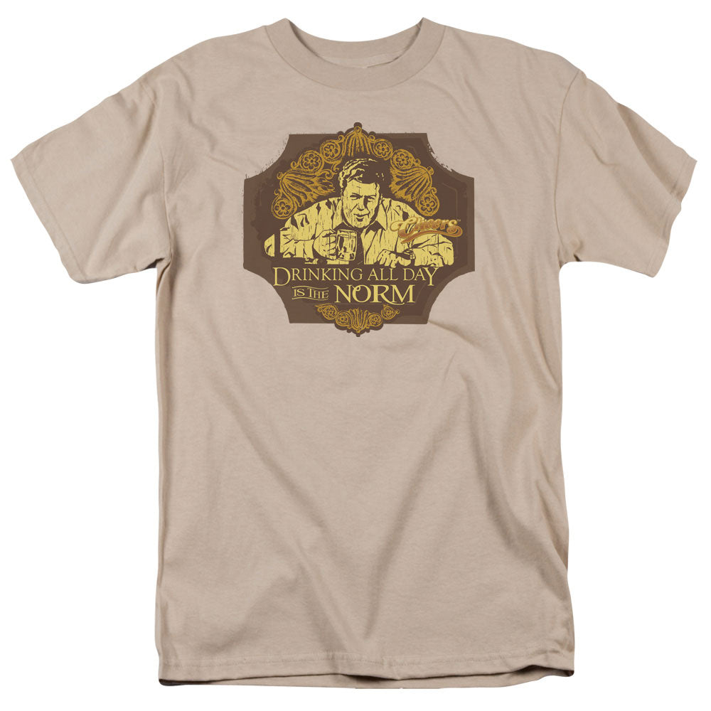 Cheers - The Norm - Short Sleeve Adult 18/1 - Sand T-shirt