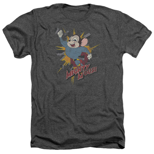 Mighty Mouse - Break Through - Adult Heather - Charcoal