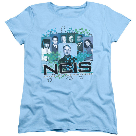 Ncis - Cast - Short Sleeve Womens Tee - Light Blue T-shirt
