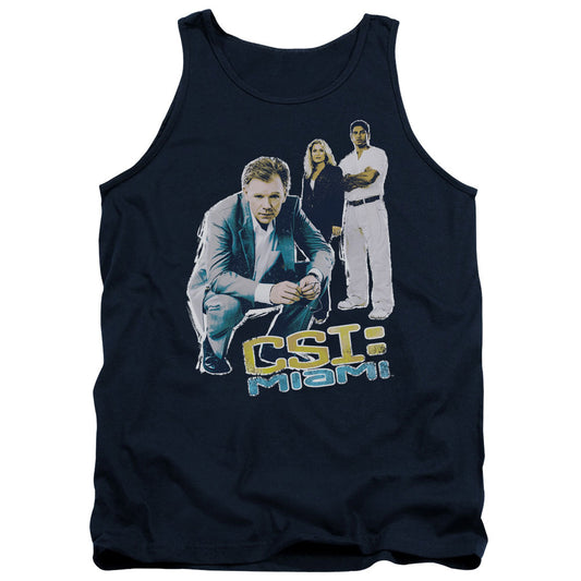 Csi:miami - In Perspective - Adult Tank - Navy