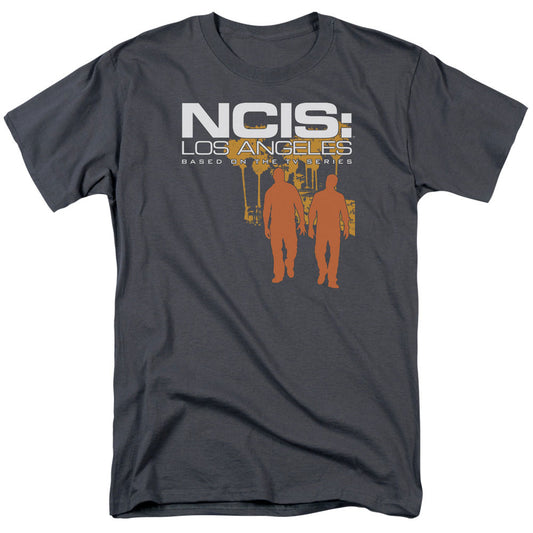 Ncis:la - Slow Walk - Short Sleeve Adult 18/1 - Charcoal T-shirt