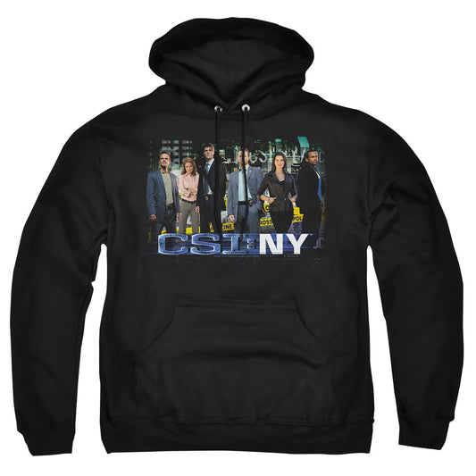 Csi Ny - Cast - Adult Pull-over Hoodie - Black
