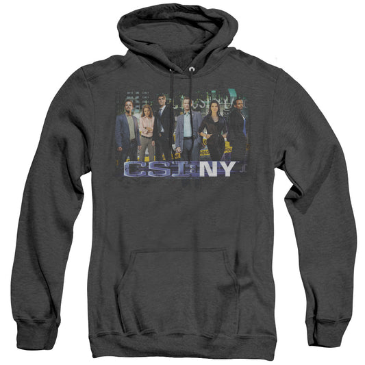 Csi Ny - Cast - Adult Heather Hoodie - Black