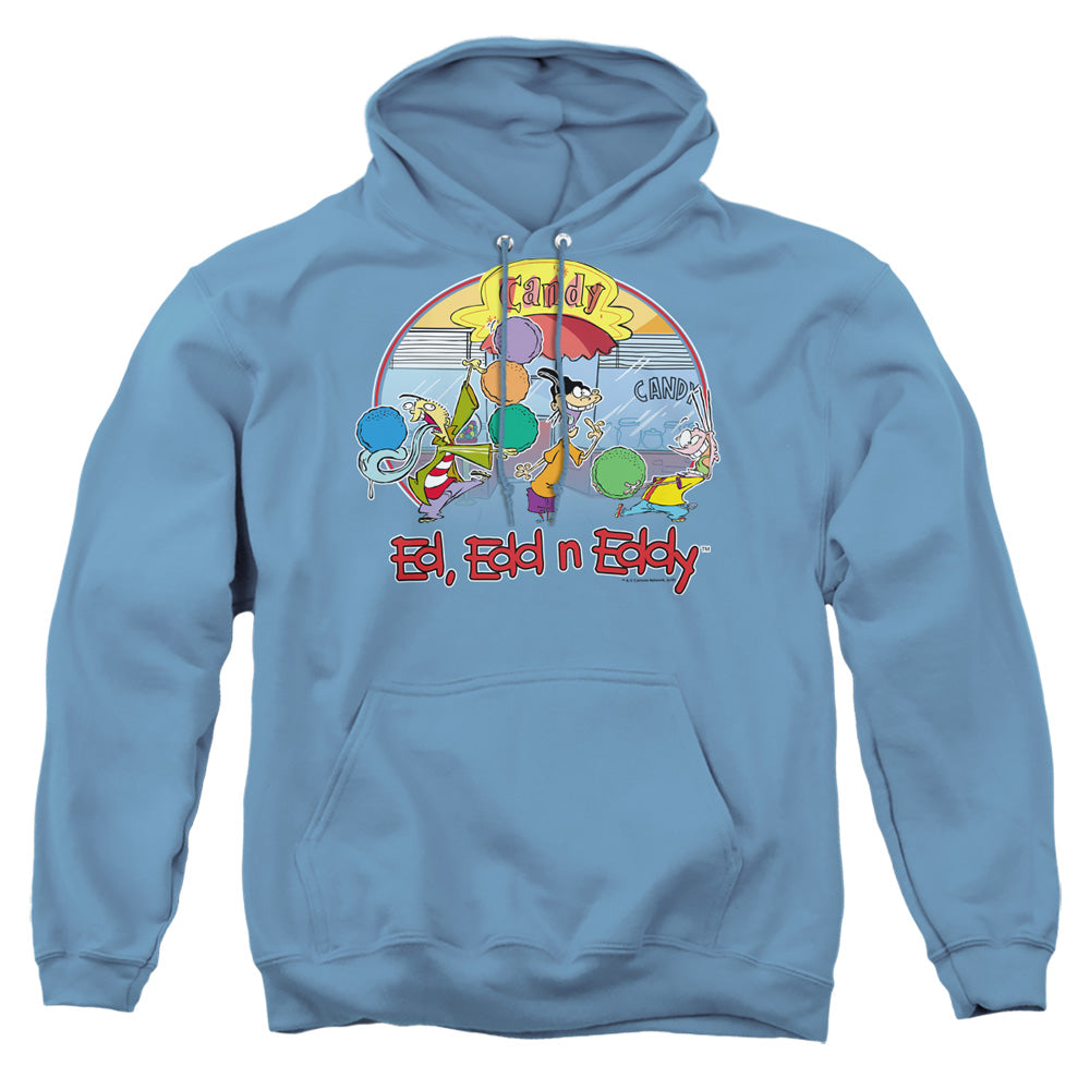 Ed Edd Eddy Jawbreakers - Adult Pull-over Hoodie - Carolina Blue