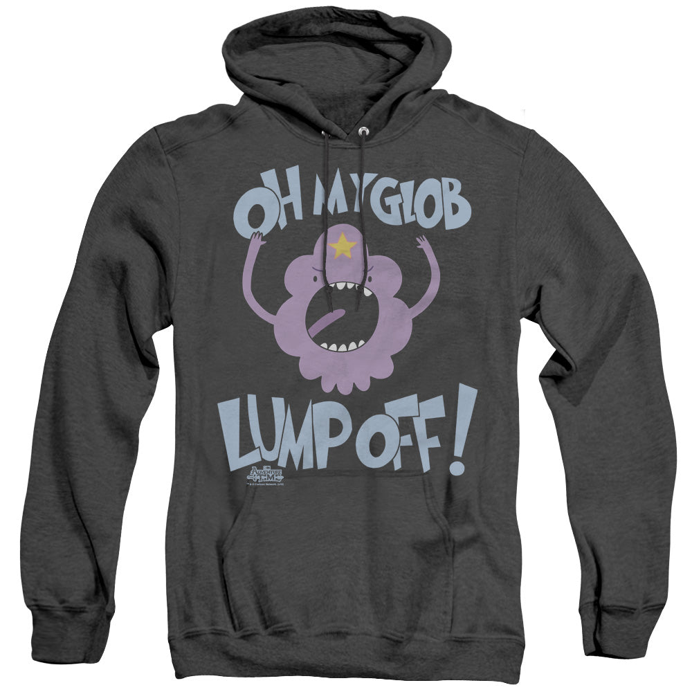 Adventure Time - Lump Off - Adult Heather Hoodie - Black