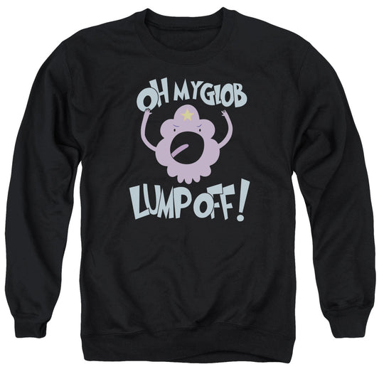 Adventure Time - Lump Off - Adult Crewneck Sweatshirt - Black