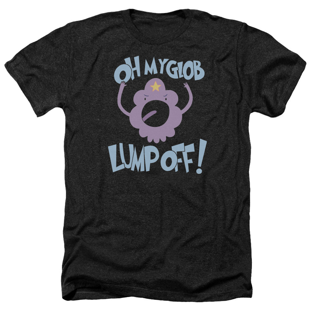 Adventure Time - Lump Off - Adult Heather-black