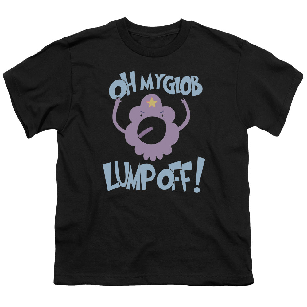Adventure Time - Lump Off - Short Sleeve Youth 18/1 - Black T-shirt