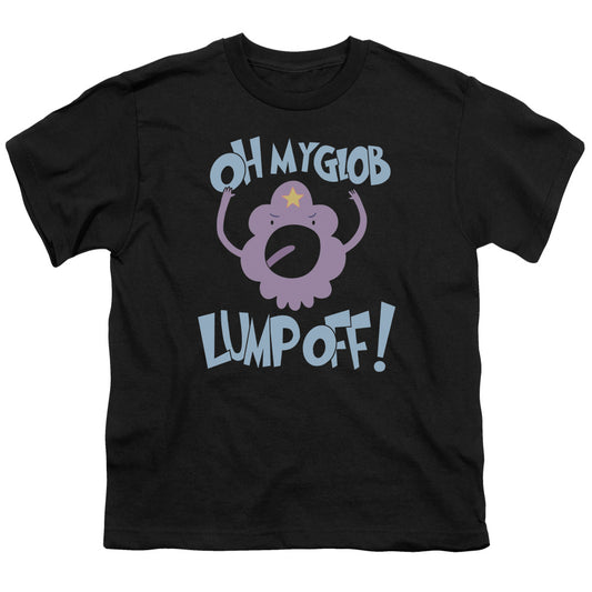 Adventure Time - Lump Off - Short Sleeve Youth 18/1 - Black T-shirt