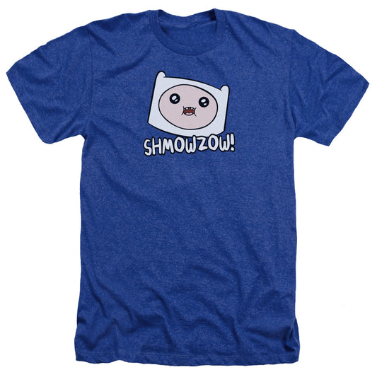 Adventure Time - Shmowzow - Adult Heather - Royal Blue