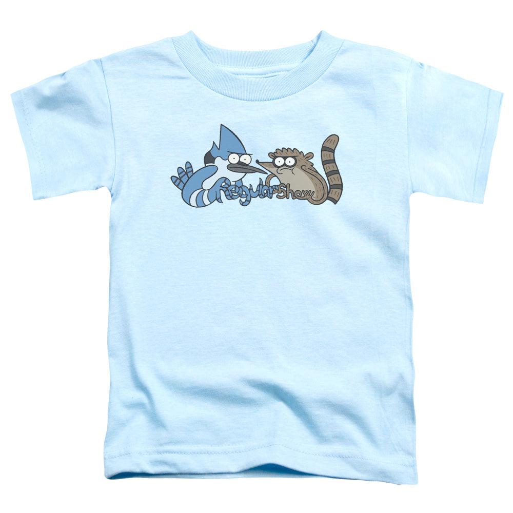 The Regular Show - Tattoo Art - Short Sleeve Toddler Tee - Light Blue T-shirt