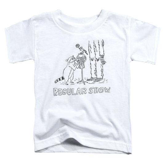 The Regular Show - Tattoo Art - Short Sleeve Toddler Tee - White T-shirt