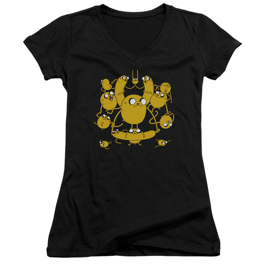 Adventure Time - Jakes-junior V-neck - Black