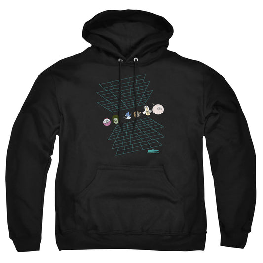 The Regular Show - Regular Grid - Adult Pull-over Hoodie - Black