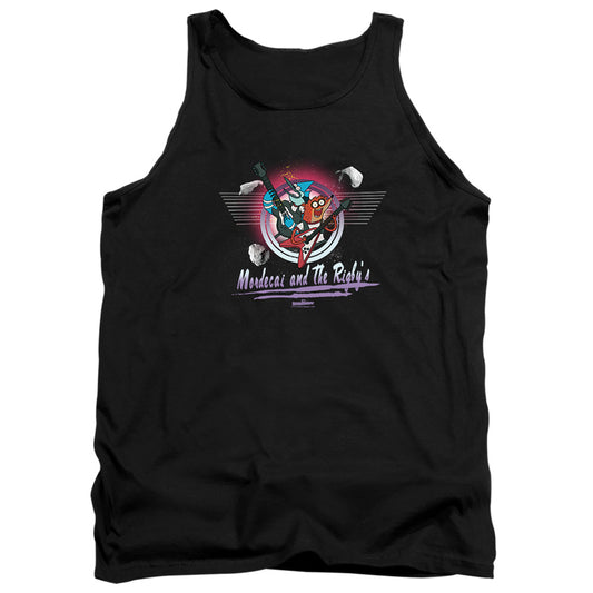The Regular Show - Mordecai & The Rigbys - Adult Tank - Black