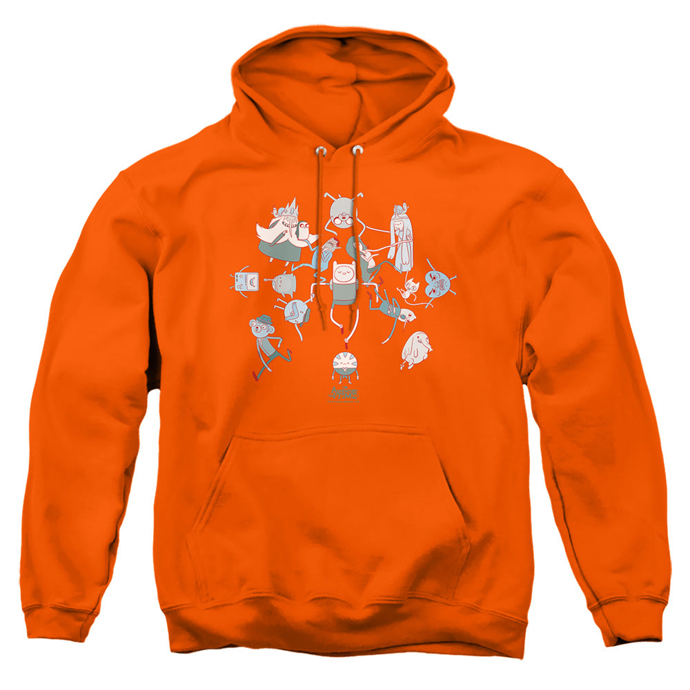 Adventure Time - Glob Ball - Adult Pull-over Hoodie - Orange