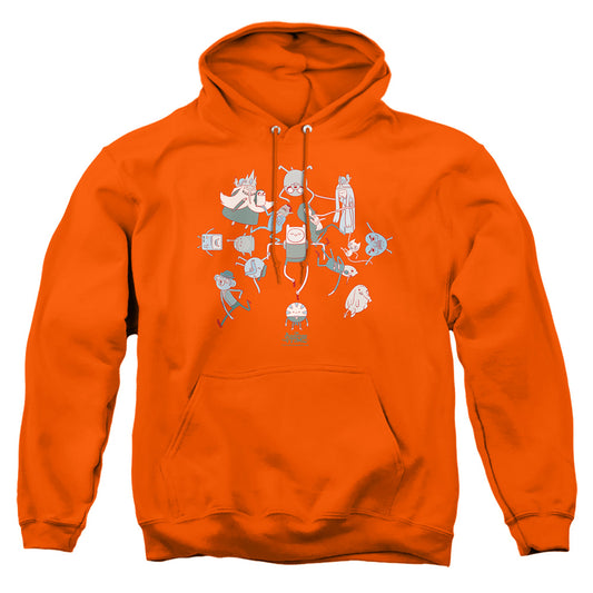 Adventure Time - Glob Ball - Adult Pull-over Hoodie - Orange