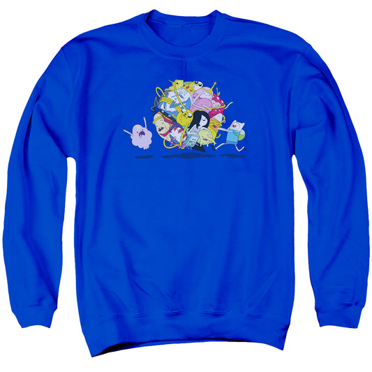 Adventure Time - Glob Ball - Adult Crewneck Sweatshirt - Royal Blue