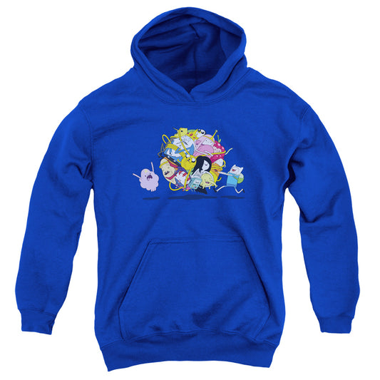 Adventure Time - Glob Ball - Youth Pull-over Hoodie - Royal Blue
