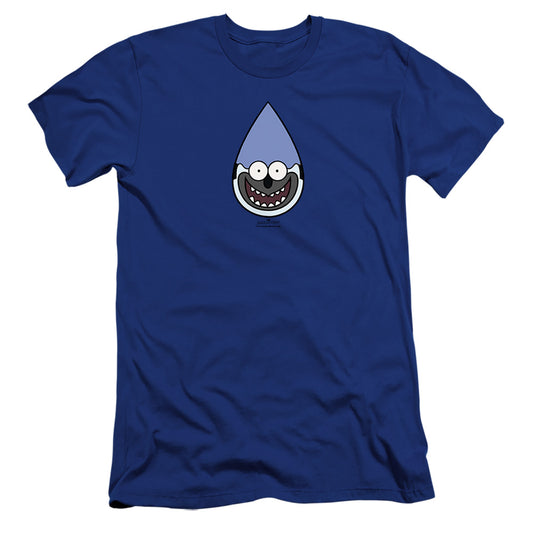 Regular Show - Mordecai-hbo Short Sleeve Adult 30/1 - Royal Blue T-shirt
