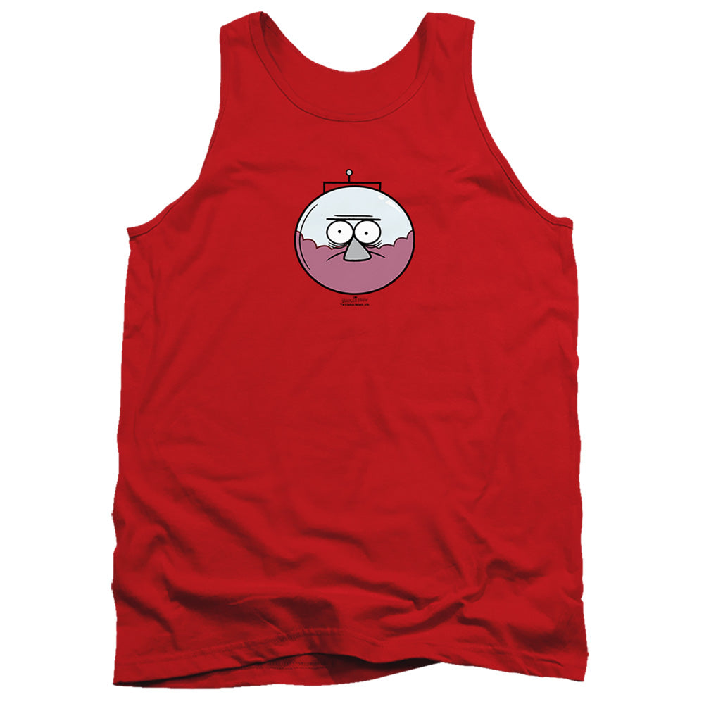 The Regular Show - Benson - Adult Tank - Red