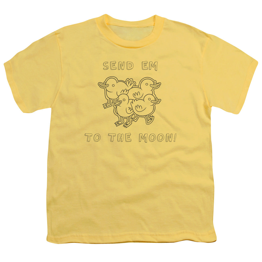 Regular Show - Baby Ducks - Short Sleeve Youth 18/1 - Banana T-shirt