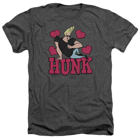 Johnny Bravo - Hunk - Adult Heather - Charcoal