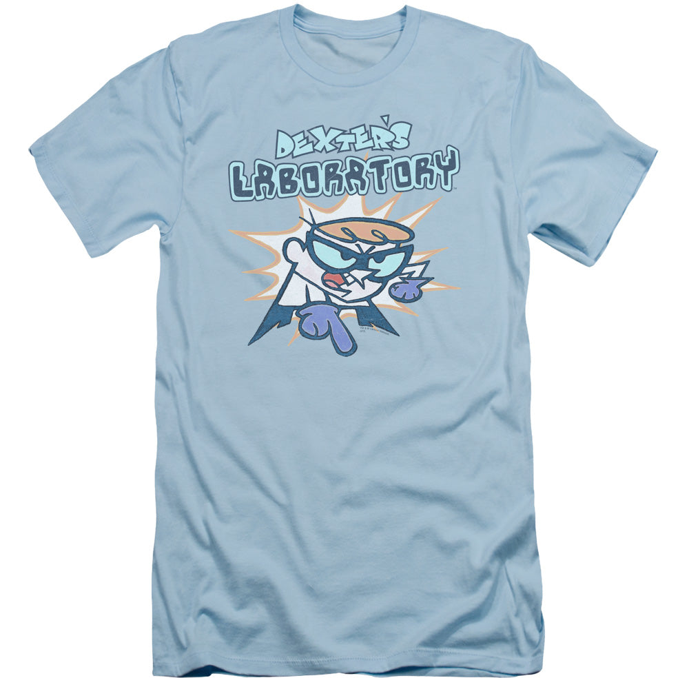 Dexters Laboratory - What Do You Want - Short Sleeve Adult 30/1 - Light Blue T-shirt