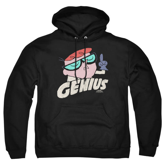 Dexter's Laboratory - Genius - Adult Pull-over Hoodie - Black