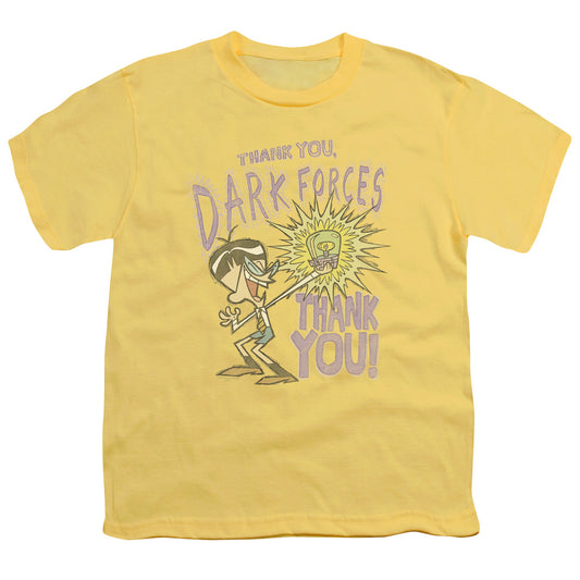Dexters Laboratory - Dark Forces - Short Sleeve Youth 18/1 - Banana T-shirt