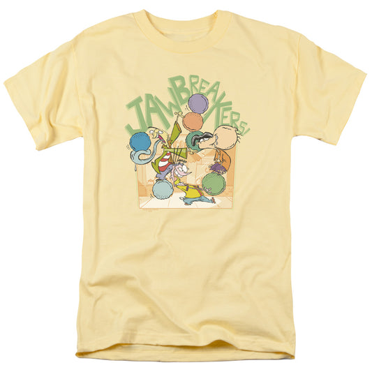 Ed Edd N Eddy - Jawbreakers - Short Sleeve Adult 18/1 - Banana T-shirt