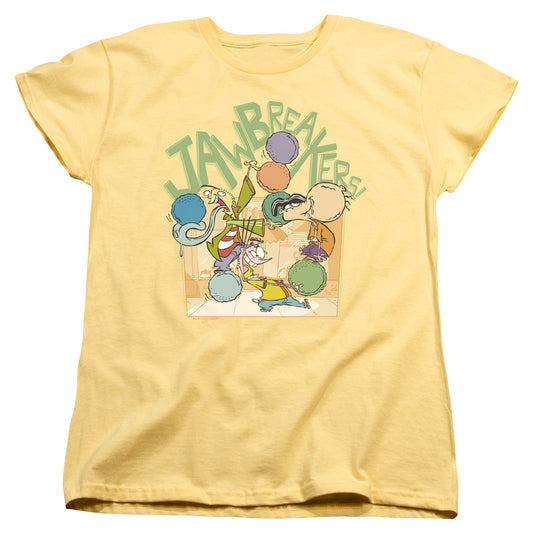 Ed Edd N Eddy - Jawbreakers - Short Sleeve Womens Tee - Banana T-shirt