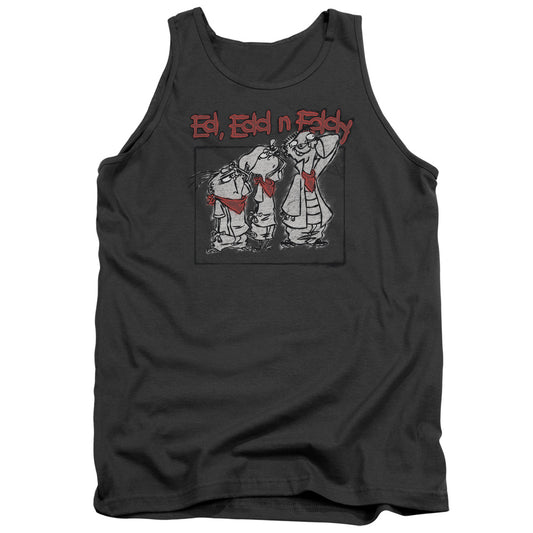 Ed Edd N Eddy - Stand By Me - Adult Tank - Charcoal