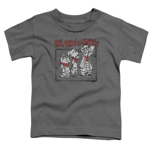 Ed Edd N Eddy - Stand By Me - Short Sleeve Toddler Tee - Charcoal T-shirt